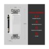 ENERLITES Interruptor de luz decorativo de 4 vías