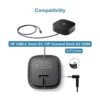 FLGAN Cargador 710415001 L41856001 para HP USBC Dock G5_3