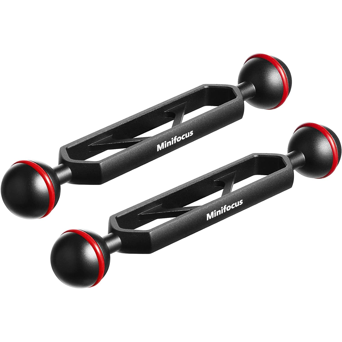 MINIFOCUS Brazo de bola de 6 pulgadas doble brazo de