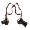 Correa de cámara accesorios para dos cámaras profesional_1