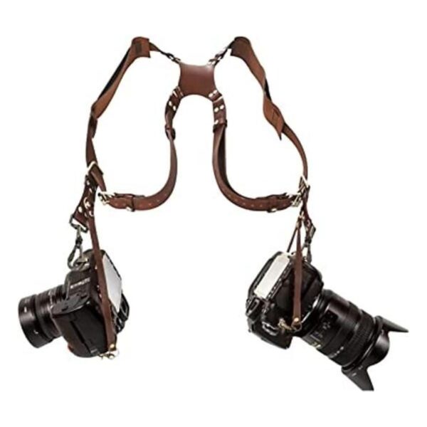 Correa de cámara accesorios para dos cámaras profesional_1