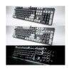 Merdia Teclado mecánico para juegos con interruptor negro_5