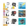 Kuptone Paquete de accesorios 52 en 1 para GoPro Hero_3