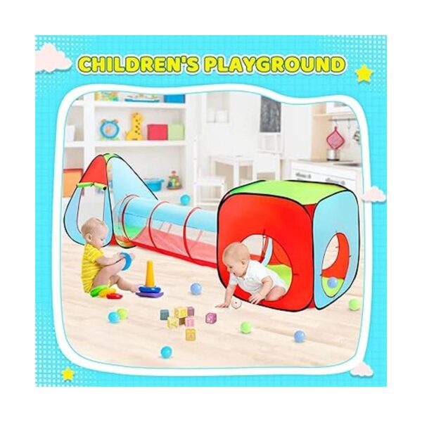 Tienda de campaña de juego para niños pequeños con pozo de_2