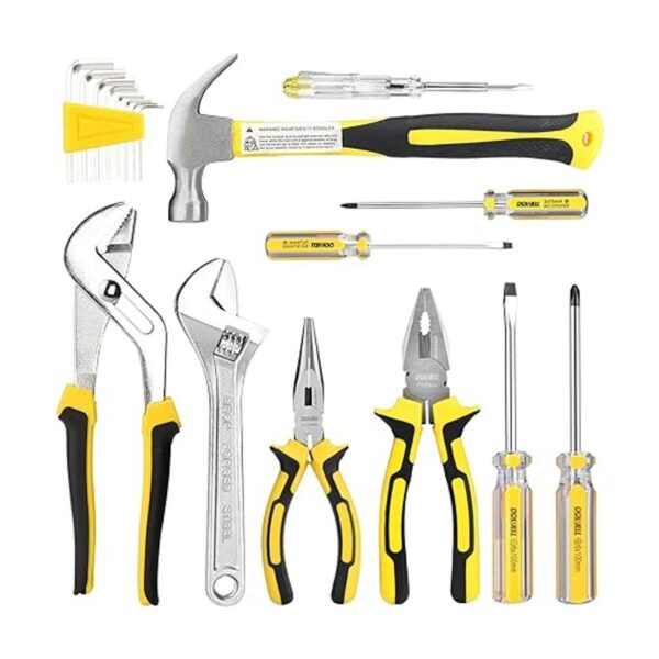 DOWELL Juego de herramientas Kit de herramientas 19 piezas