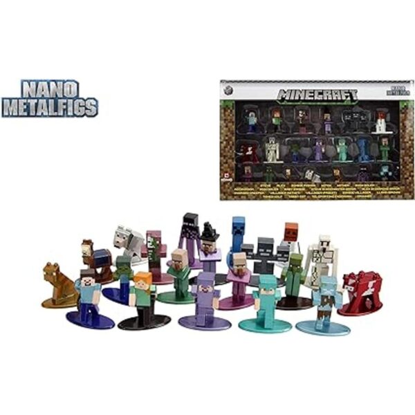 Jada Toys Minecraft Juego de 20 figuras troqueladas ola_2