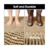HOMEIDEAS Tapete de felpilla duradero para puerta de_4