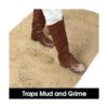 HOMEIDEAS Tapete de felpilla duradero para puerta de_3