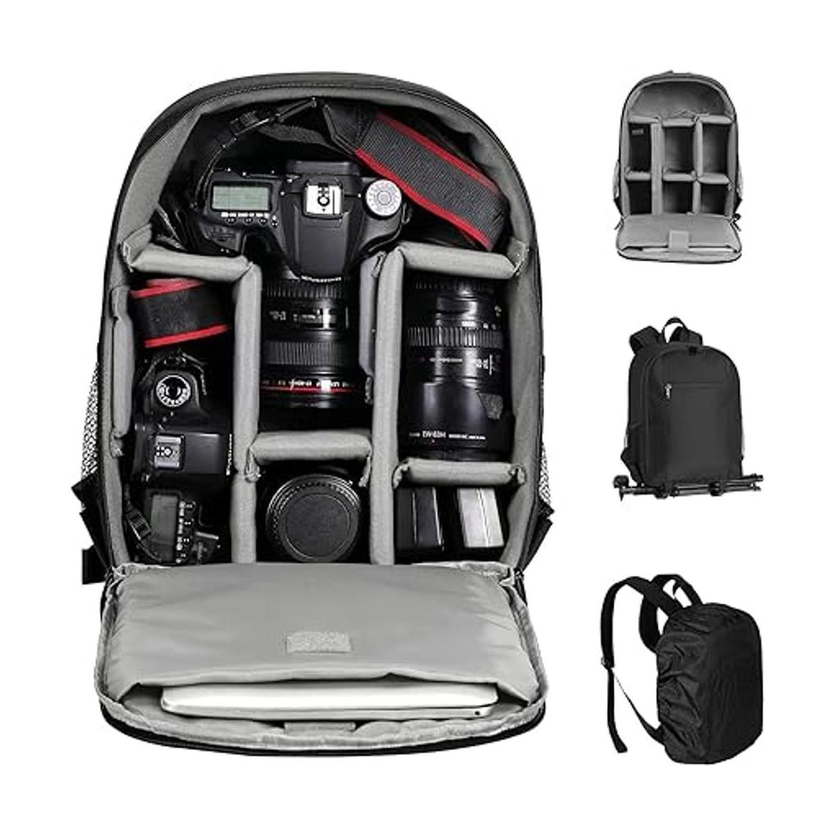 EMART Mochila de cámara con compartimento extraíble bolsa
