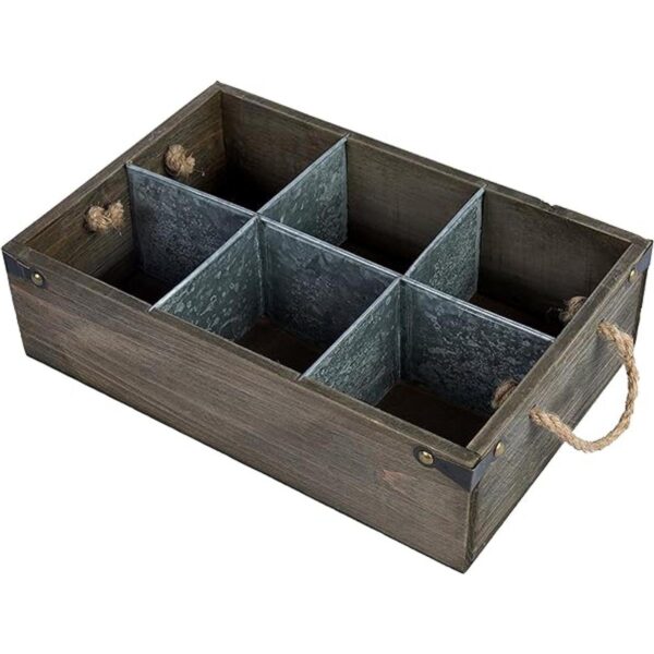 MyGift Caja de almacenamiento de botellas de madera_1