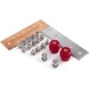 GOUNENGNAIL Kit de barra de tierra de cobre de 0.157 x