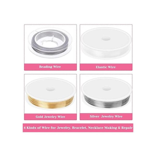 Cridoz Suministros para hacer joyas kit de herramientas