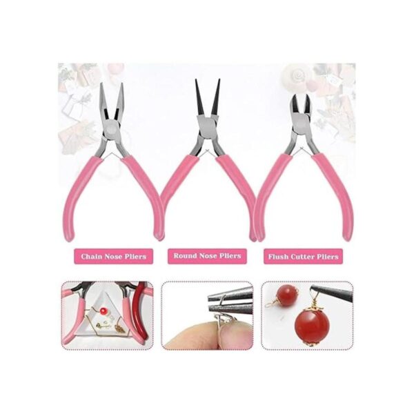 Cridoz Suministros para hacer joyas kit de herramientas