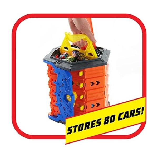 Hot Wheels Carrera desplegada juego de rieles_3