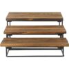 MyGift Juego de 3 soportes rectangulares de 3 niveles de_6