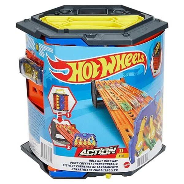 Hot Wheels Carrera desplegada juego de rieles_6