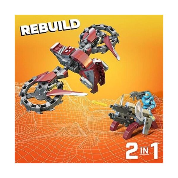 Mega Construx Halo Chopper Takedown Juego de construcción