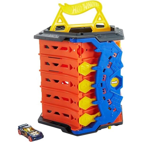 Hot Wheels Carrera desplegada juego de rieles_1