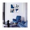 Oilpa Art Arte abstracto de pared azul y blanco para_4