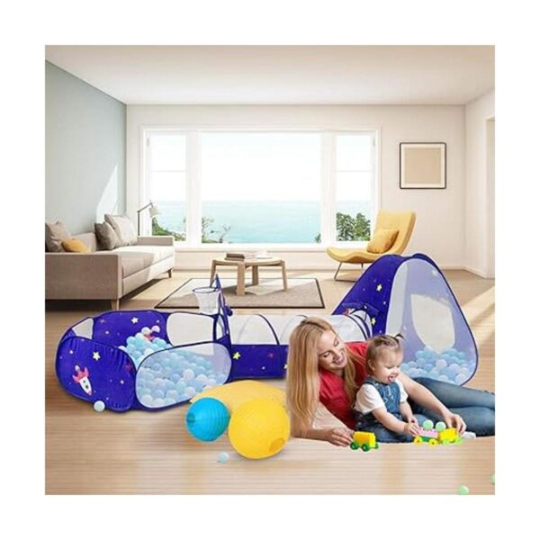 Homfu Tienda de campaña desplegable 3 en 1 para niños y_2