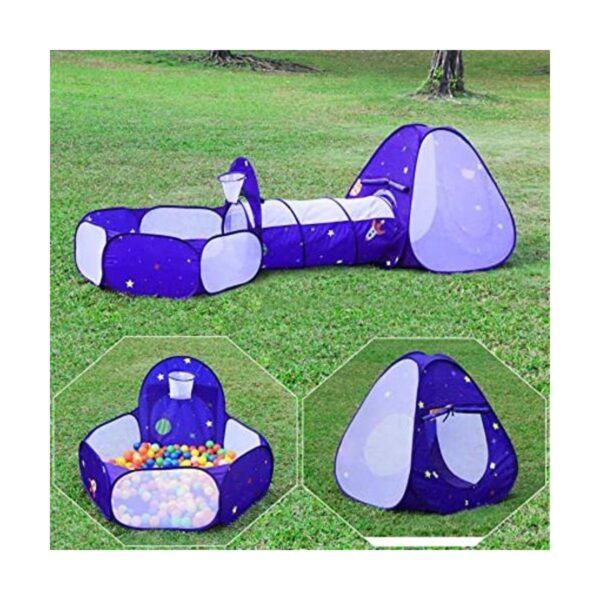 Homfu Tienda de campaña desplegable 3 en 1 para niños y_1