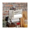 MyGift Dispensador de papel de cocina con estante de_4