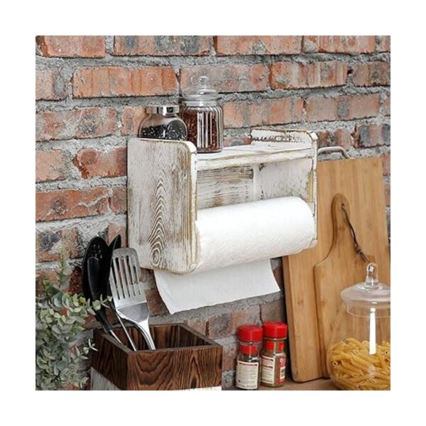 MyGift Dispensador de papel de cocina con estante de_4