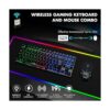Combo de teclado inalámbrico TKL para videojuegos