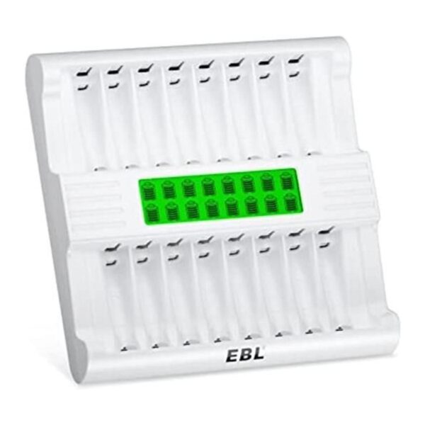 EBL Cargador de batería recargable de 16 bahías cargador_1