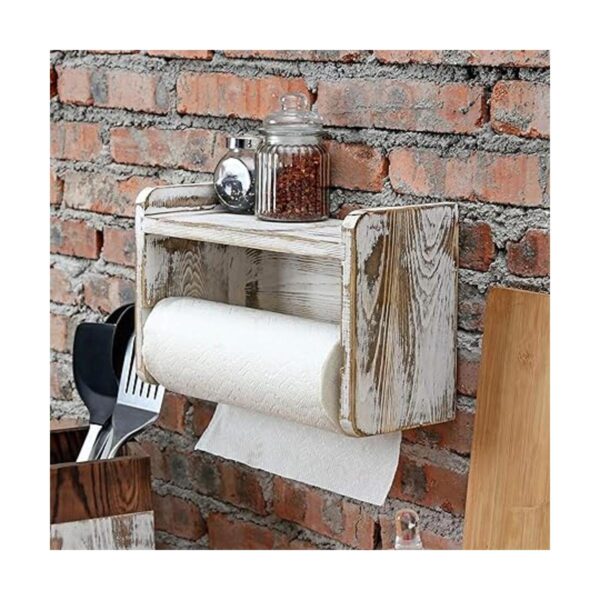 MyGift Dispensador de papel de cocina con estante de_2