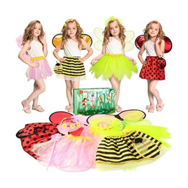 Toycost Conjunto de disfraz de princesa para niñas_1