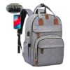 LOVEVOOK Mochila antirrobo con candado de seguridad para