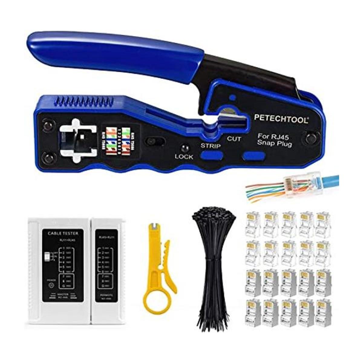 Herramienta de crimpado RJ45 todo en uno herramienta de