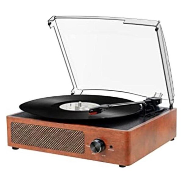 Tocadiscos Bluetooth tocadiscos de vinilo con altavoces_1