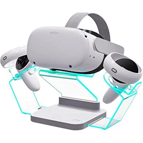 HiBloks Soporte de realidad virtual con luz LED para_1