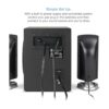 Cyber Acoustics Sistema de altavoces de subwoofer 2.1 con_6