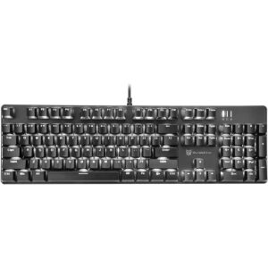 Merdia Teclado mecánico para juegos con interruptor marrón_1
