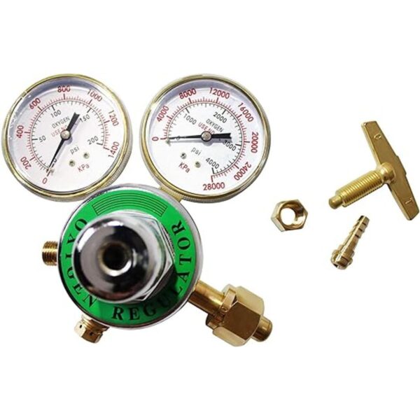 KLLsmDesign Regulador de oxígeno resistente kit de