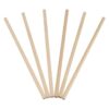 FUNSUEI Paquete de 200 varillas de madera de 38 x 12_5