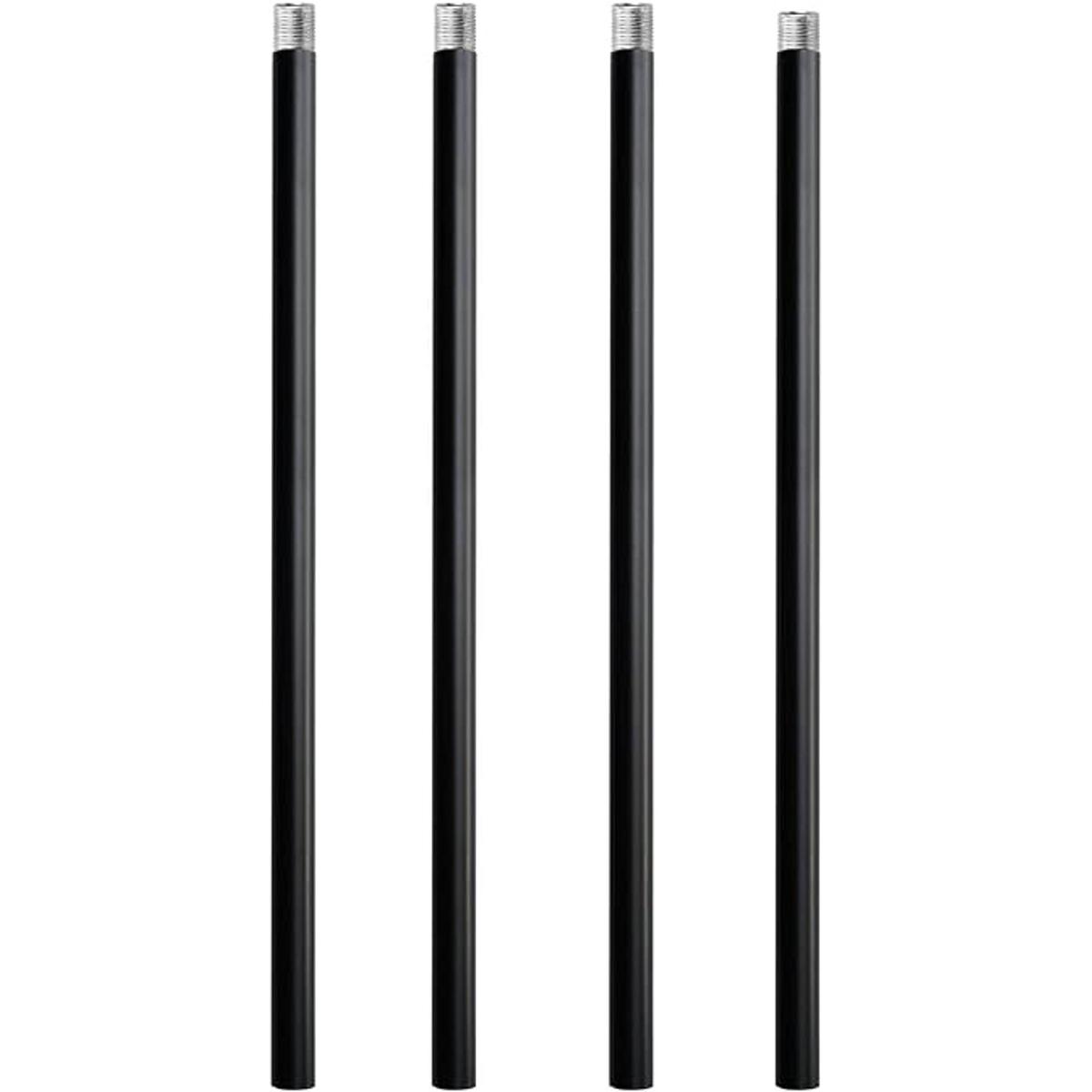 HALIGATE Varilla de extensión roscada M12 color negro