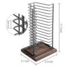 MyGift Soporte de disco compacto vertical de alambre de_5