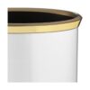 Kraftware Mylar cromo cepillado13inch cesta de residuos_4