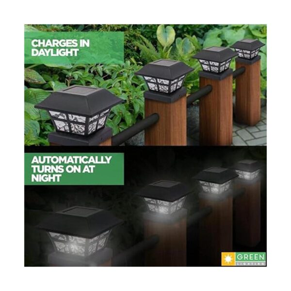 GreenLighting Paquete de 4 luces LED Evolve con energía_2