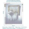 GELANYOUPIN Pintura de diamante redonda completa 5D DIY
