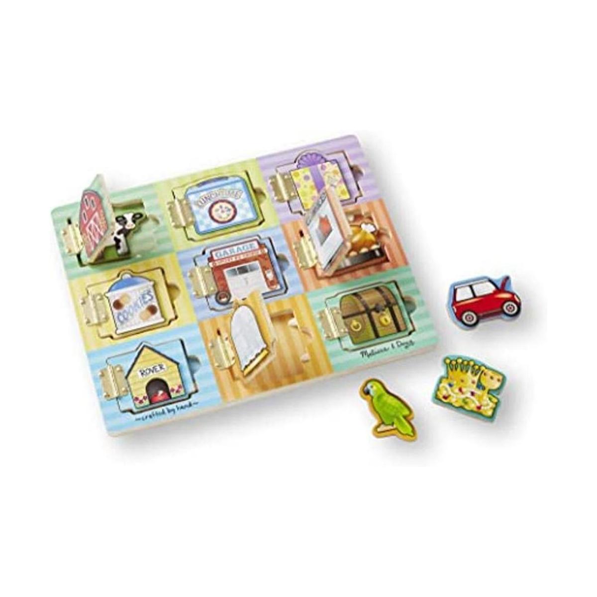 Juego del escondite tablero de actividades con imanes de