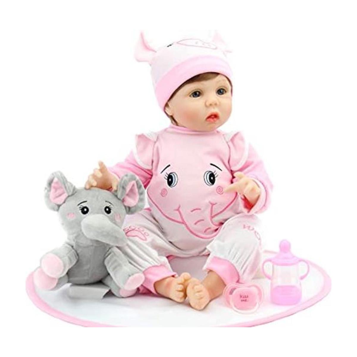 Aori Muñecas Reborn de bebé niña de 22 pulgadas realista