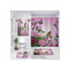 Mightree Juego de 5 cortinas de ducha de baño cortina de_1