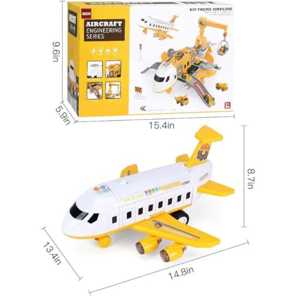 LiDi RC Pack de transporte de policía avión juguete juego_2