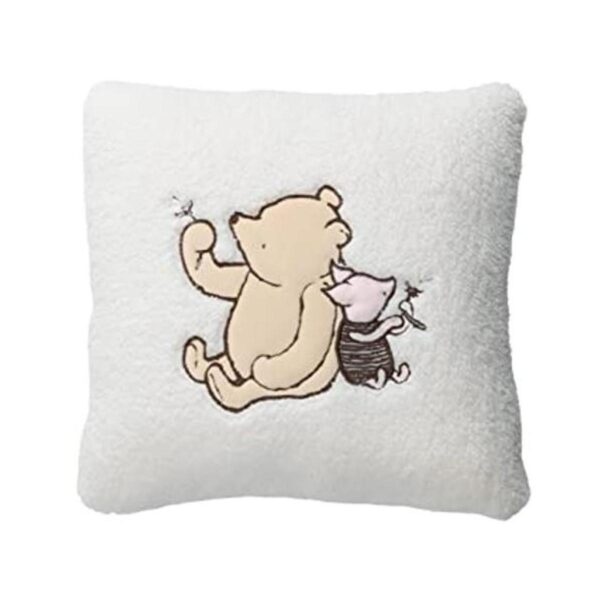 Lambs Ivy Storytime Pooh Soft Sherpa Cojín para bebé_1