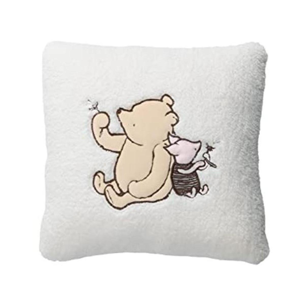 Lambs Ivy Storytime Pooh Soft Sherpa Cojín para bebé